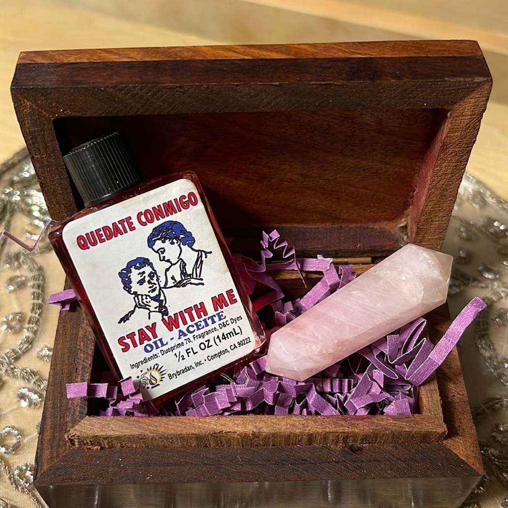 Love Attraction Crystal Boxed gift set